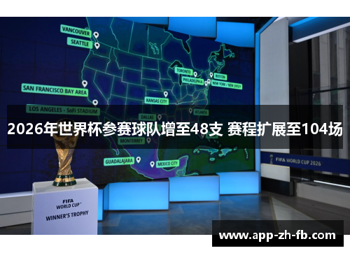2026年世界杯参赛球队增至48支 赛程扩展至104场